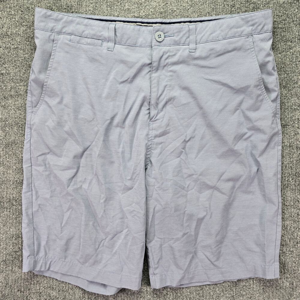 Johnnie-O Prep-Formance Golf Shorts Mens 34 (35x9) Ripple Chino Stretch Casual